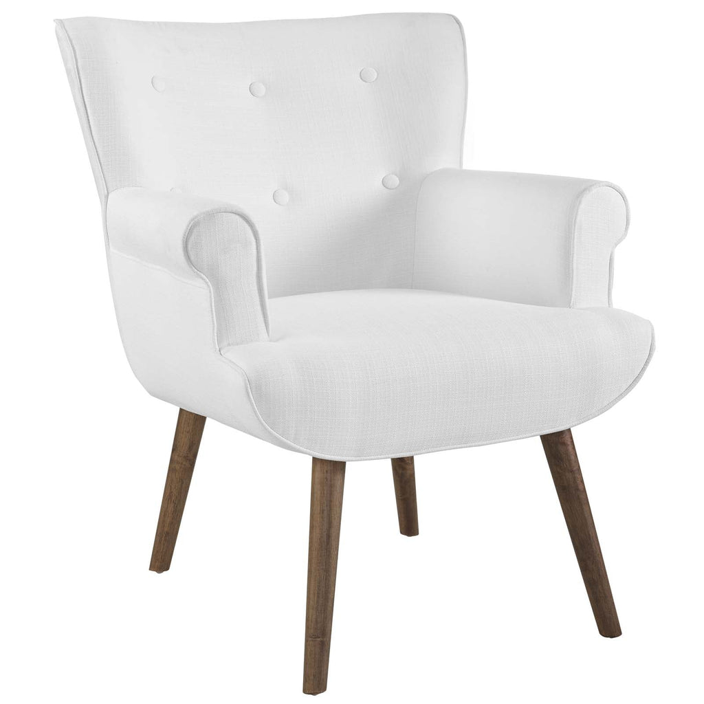 Cloud Upholstered Armchair in White