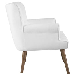 Cloud Upholstered Armchair in White