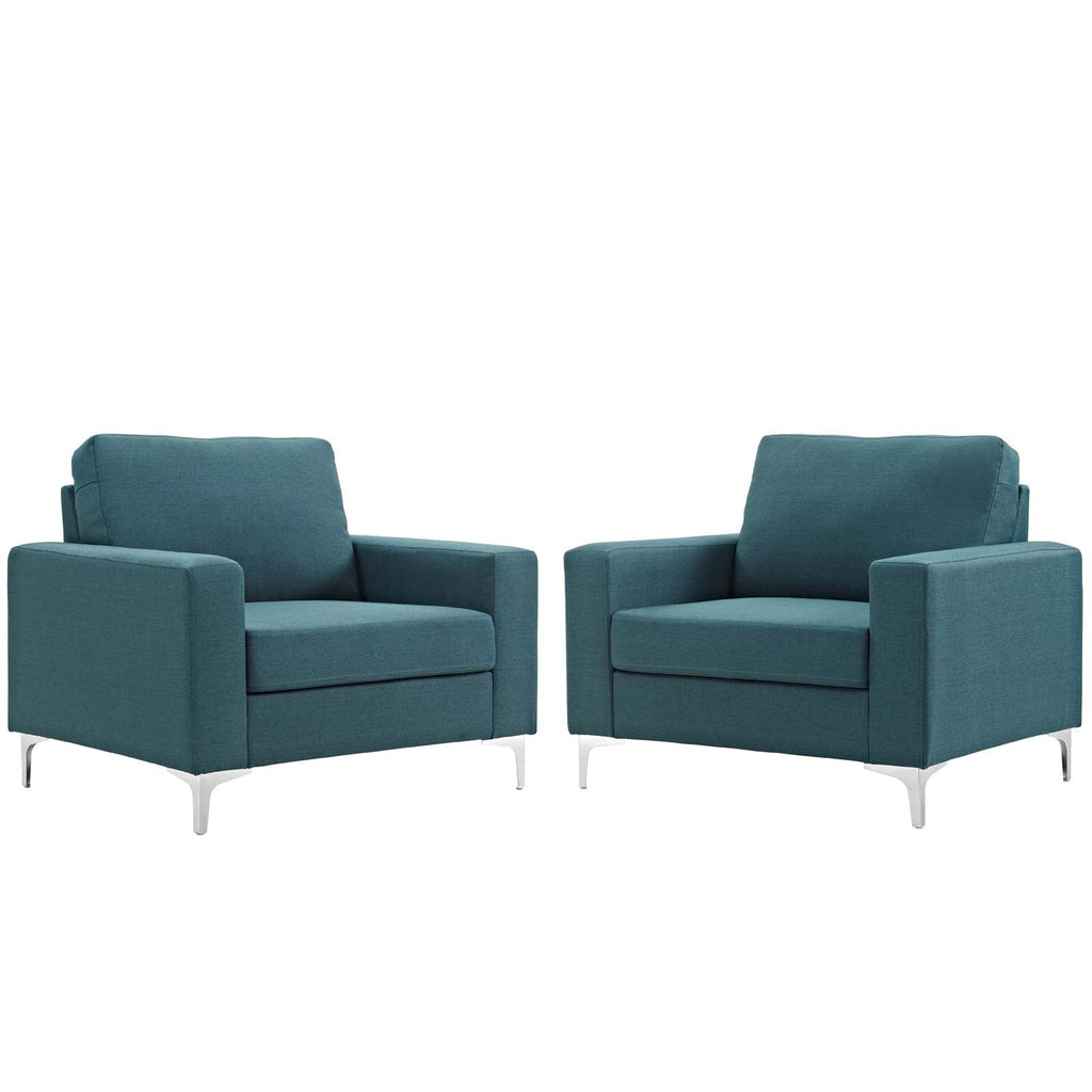 Allure 2 Piece Armchair Set in Blue