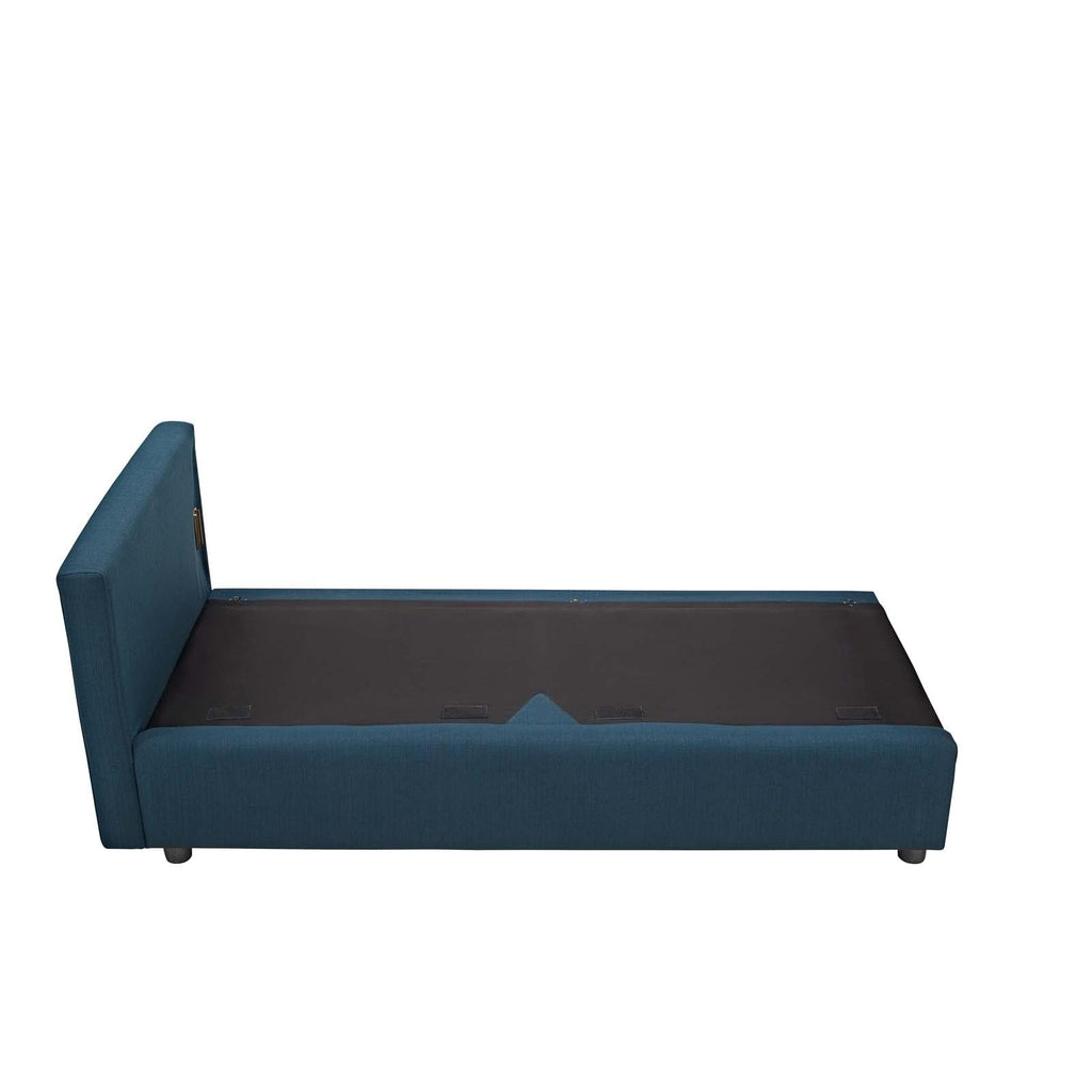 Activate Upholstered Fabric Sofa in Azure