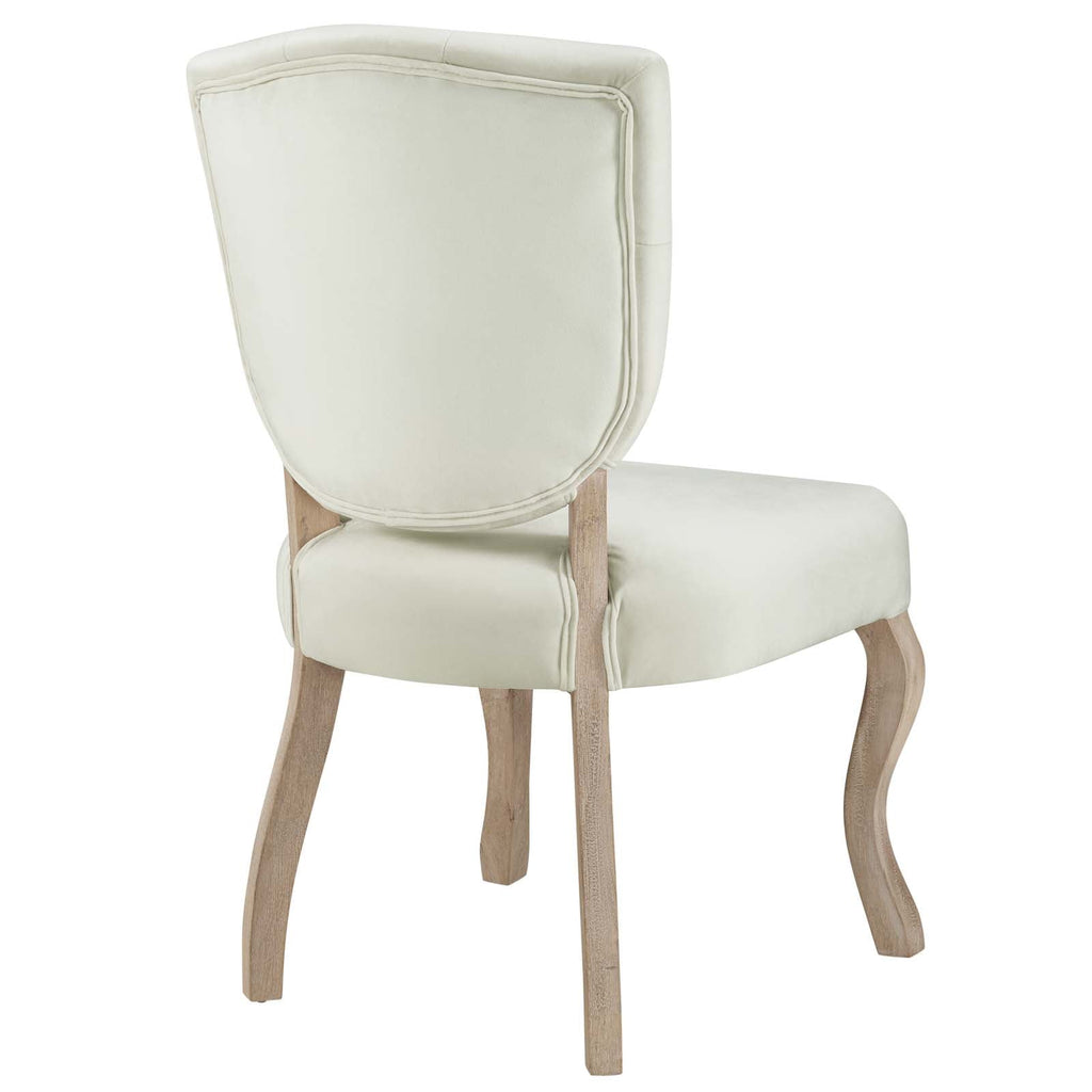 Array Dining Side Chair Set of 2 in Ivory