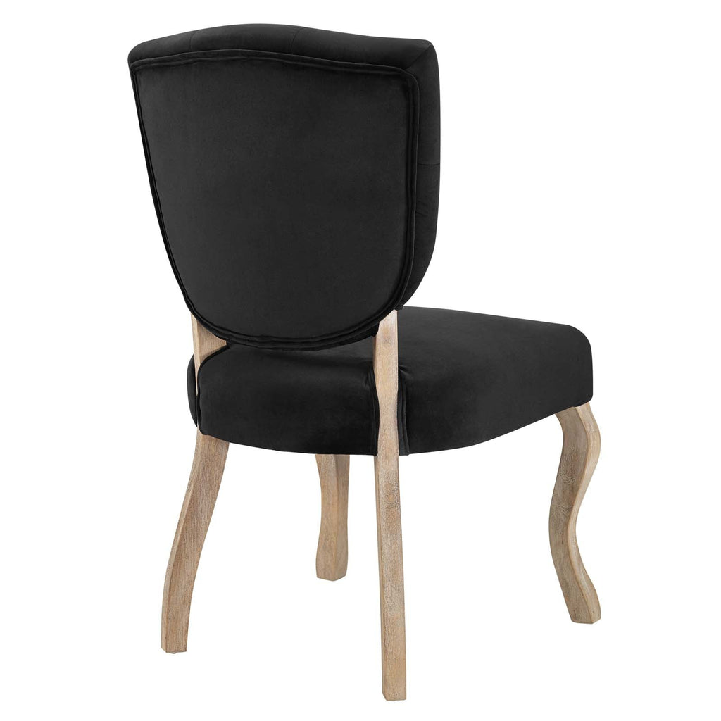 Array Dining Side Chair Set of 4 in Black