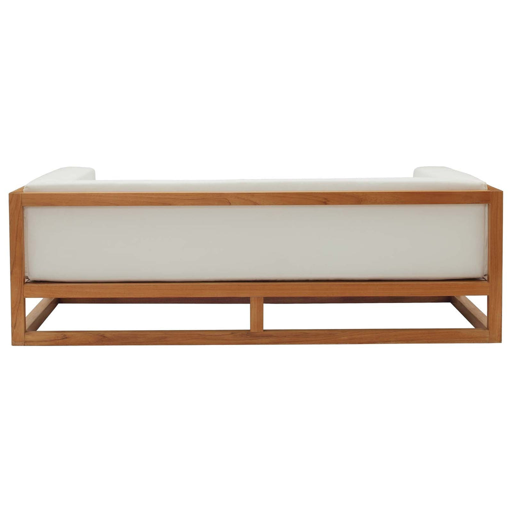 Newbury Accent Lounge Outdoor Patio Premium Grade A Teak Wood Sofa