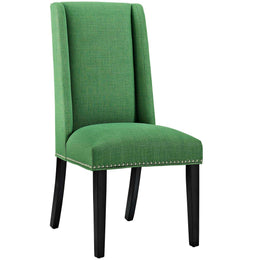 Baron Dining Chair Fabric Set of 4 in Green