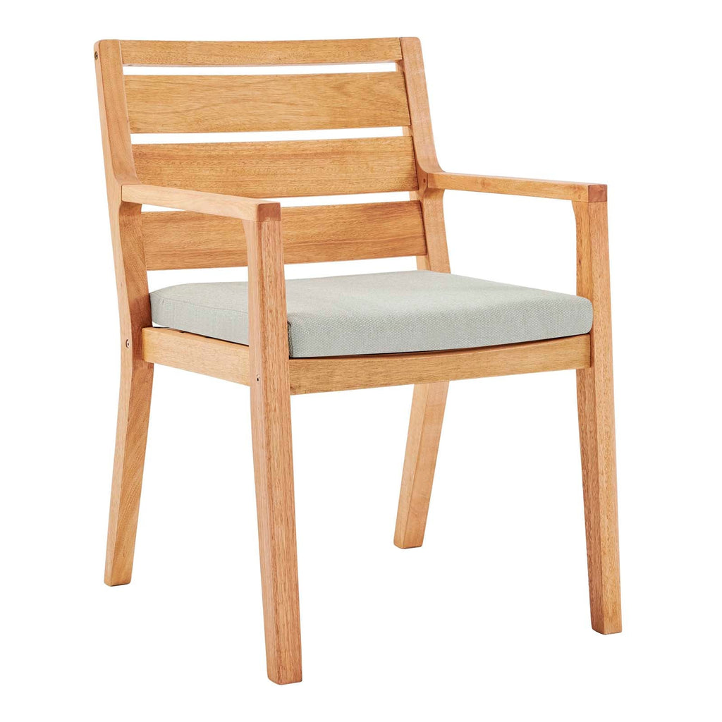 Portsmouth Karri Wood Outdoor Patio Dining Armchair