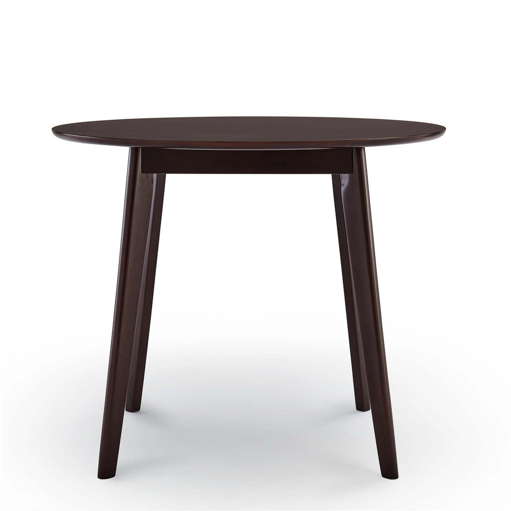 Vision 35" Round Dining Table in Cappuccino