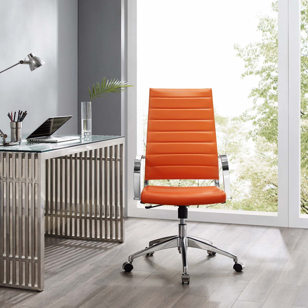 Jive Highback Office Chair in Orange-1