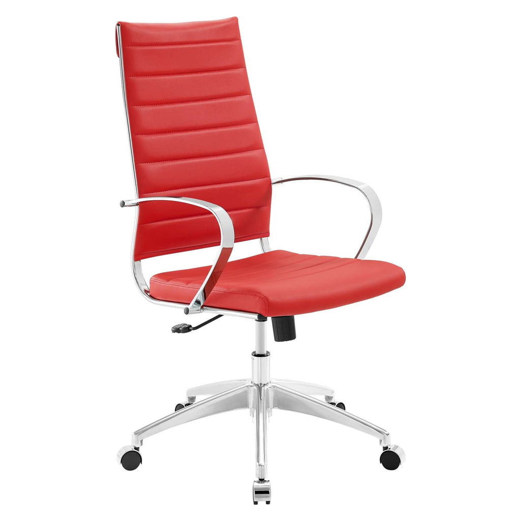 Jive Highback Office Chair in Red-1