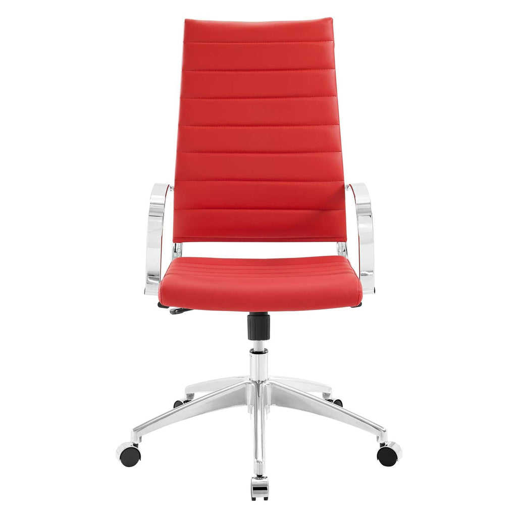 Jive Highback Office Chair in Red-1