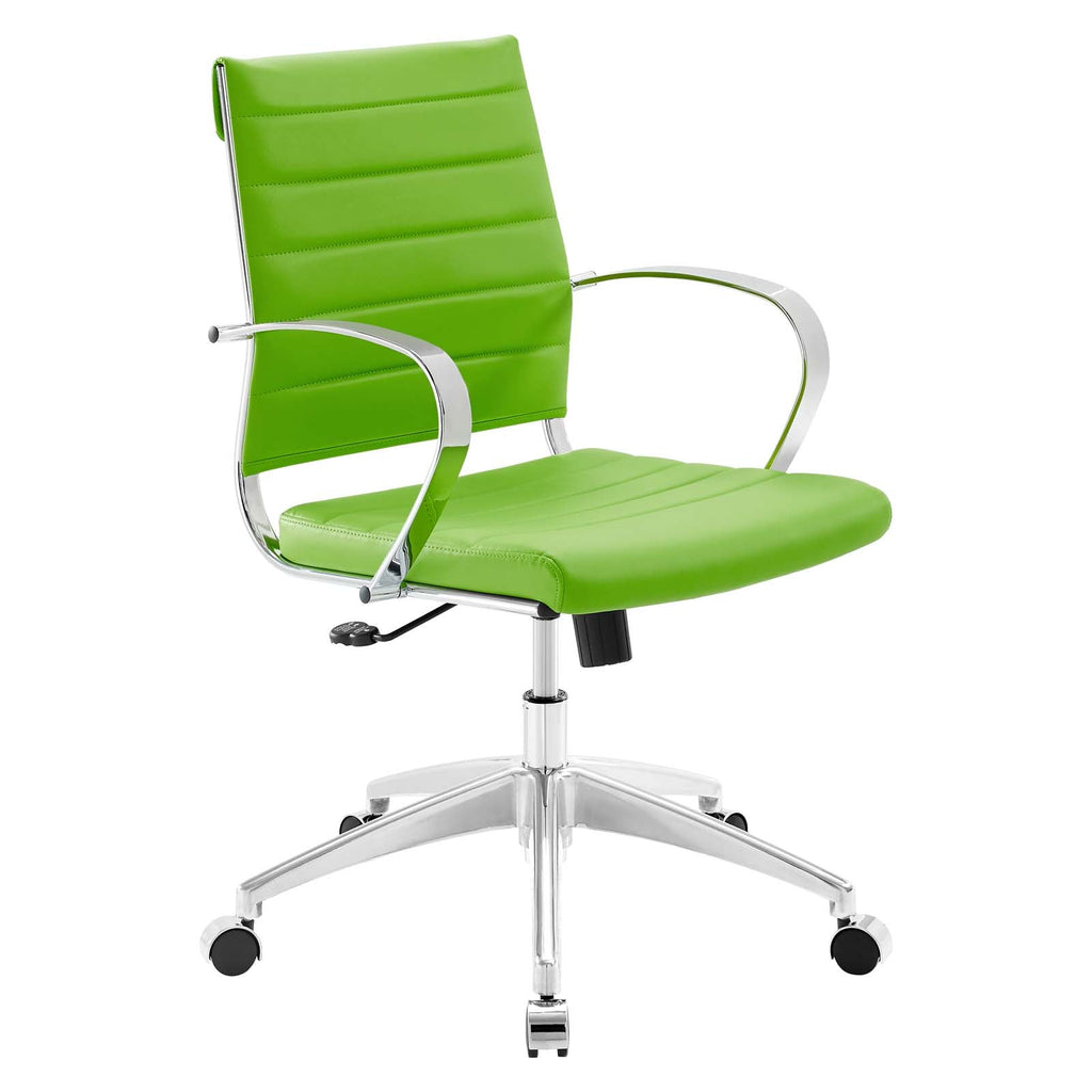 Jive Mid Back Office Chair in Bright Green-1