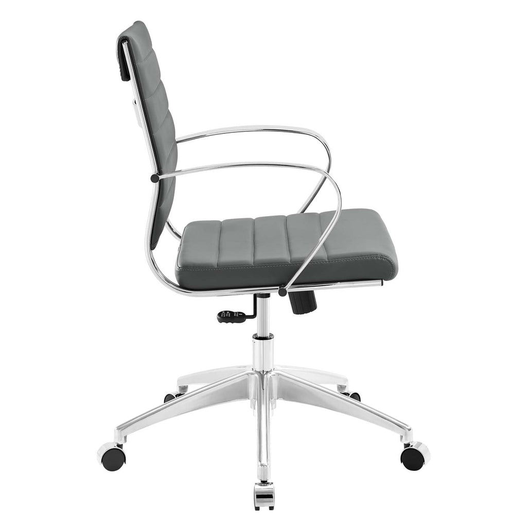 Jive Mid Back Office Chair in Gray-1