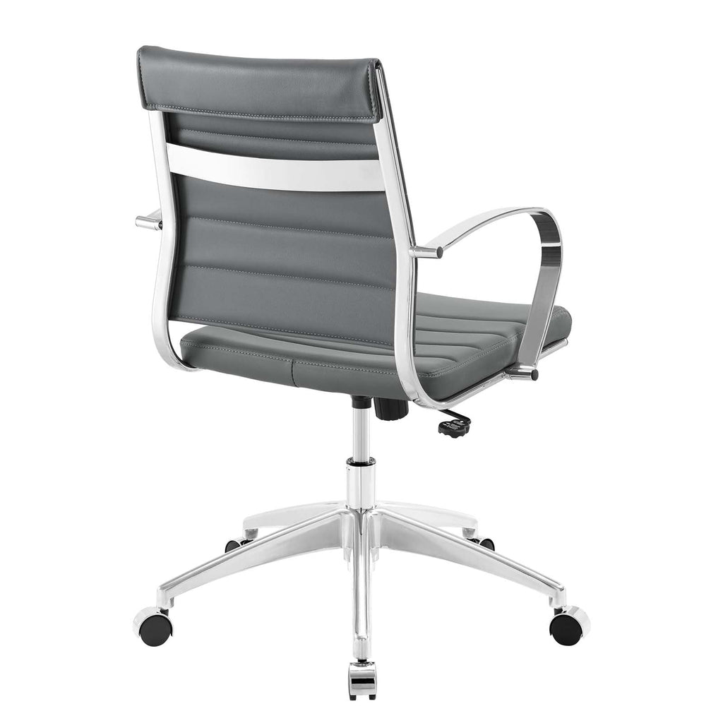 Jive Mid Back Office Chair in Gray-1