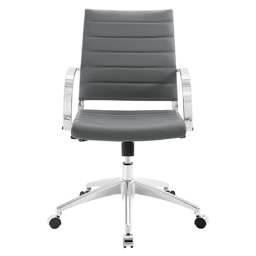 Jive Mid Back Office Chair in Gray-1