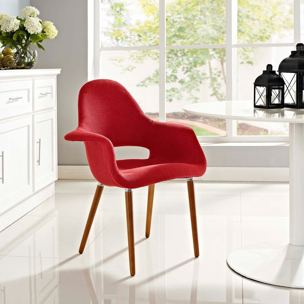 Aegis Dining Armchair in Red
