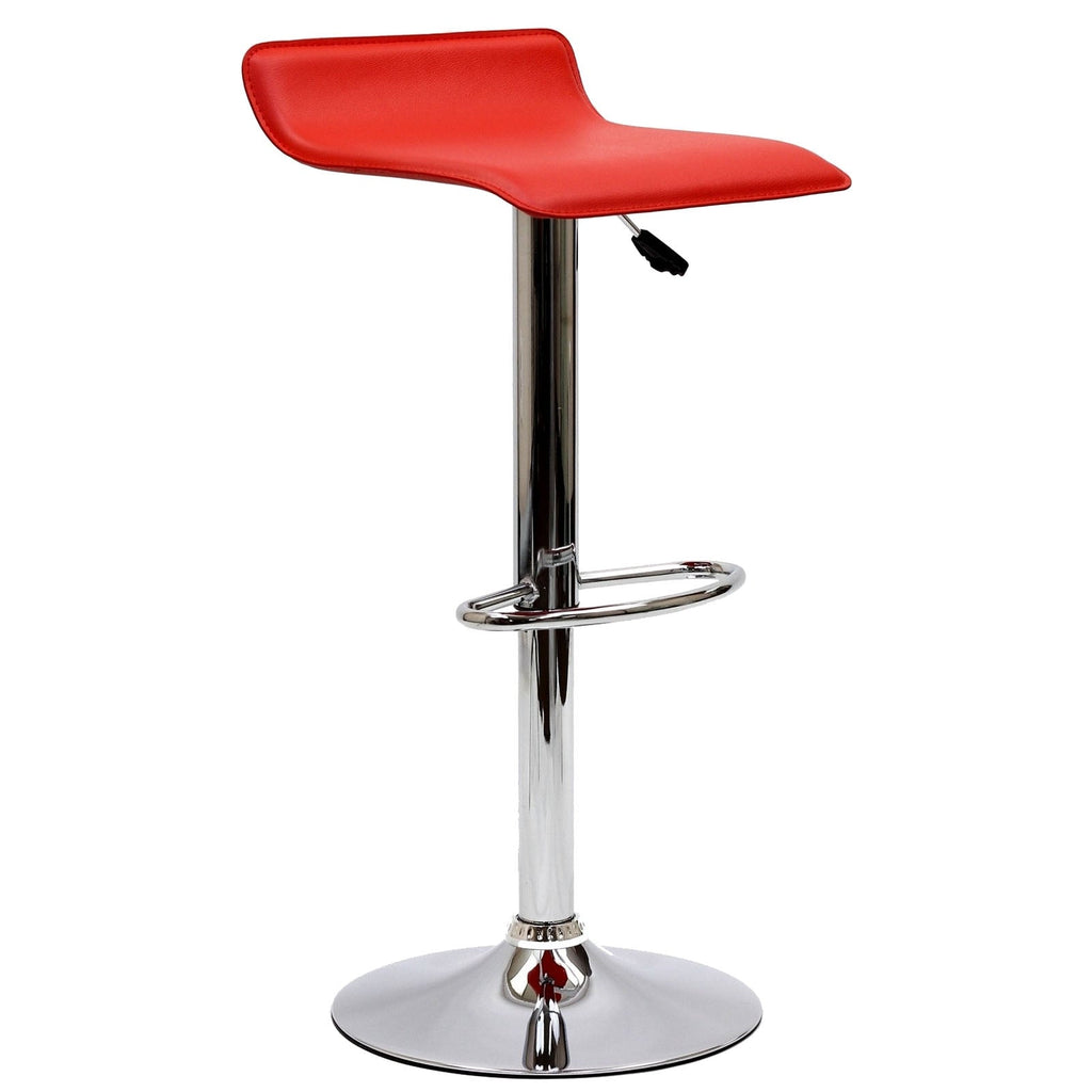 Gloria Bar Stool in Red