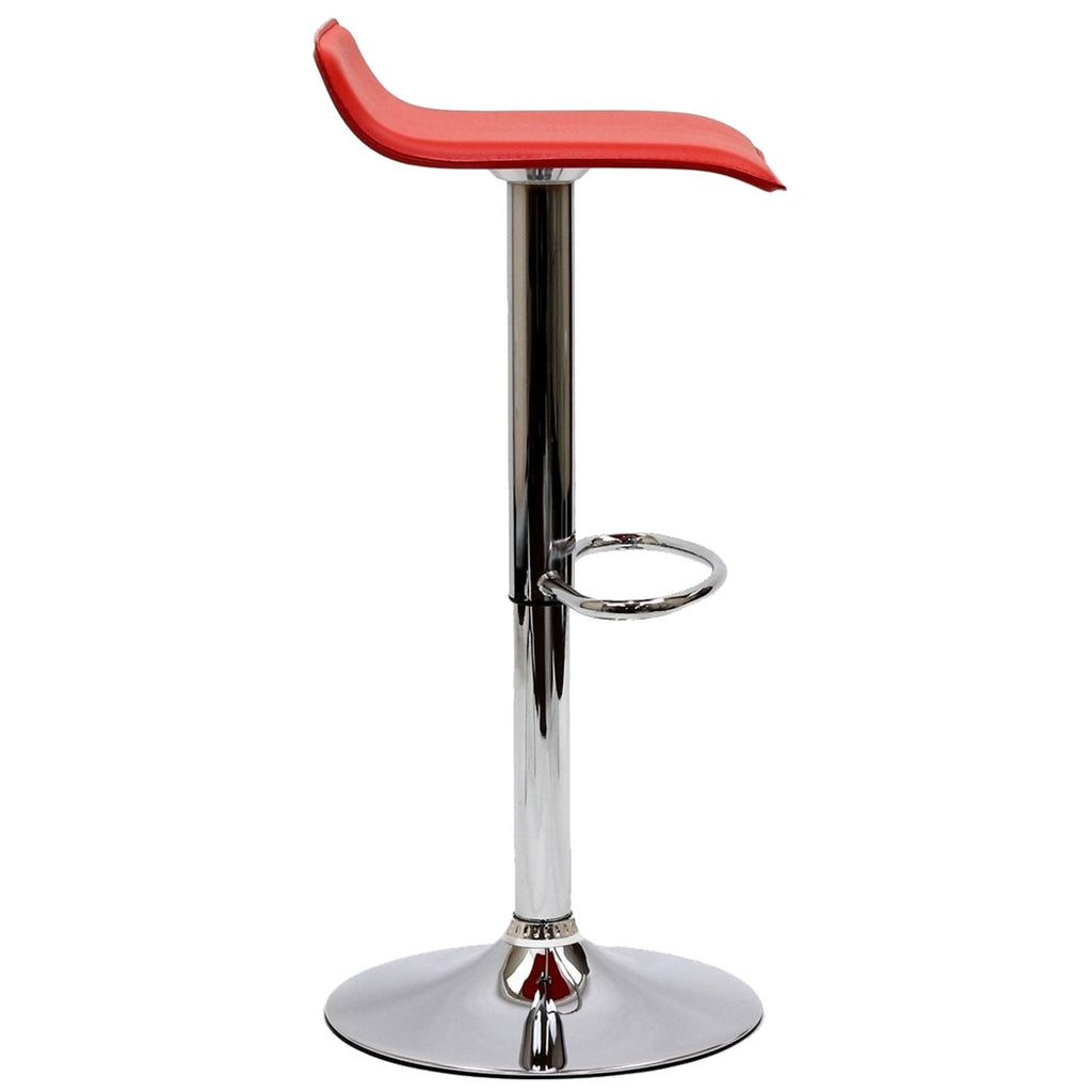 Gloria Bar Stool in Red