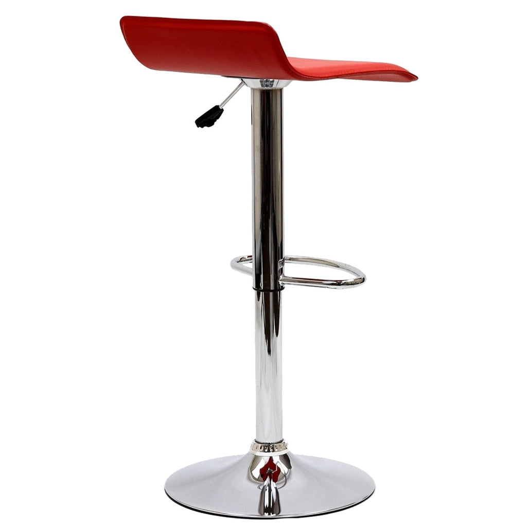 Gloria Bar Stool in Red