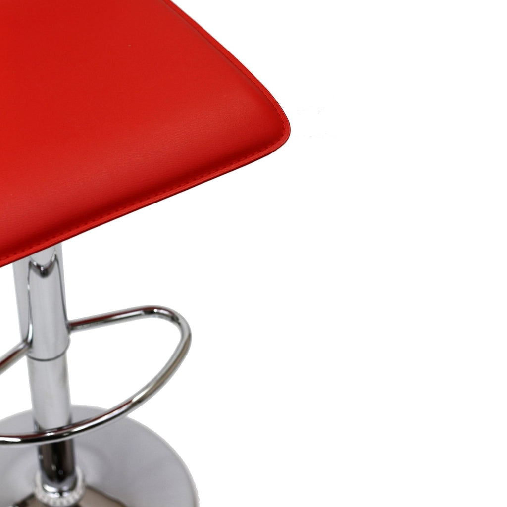 Gloria Bar Stool in Red