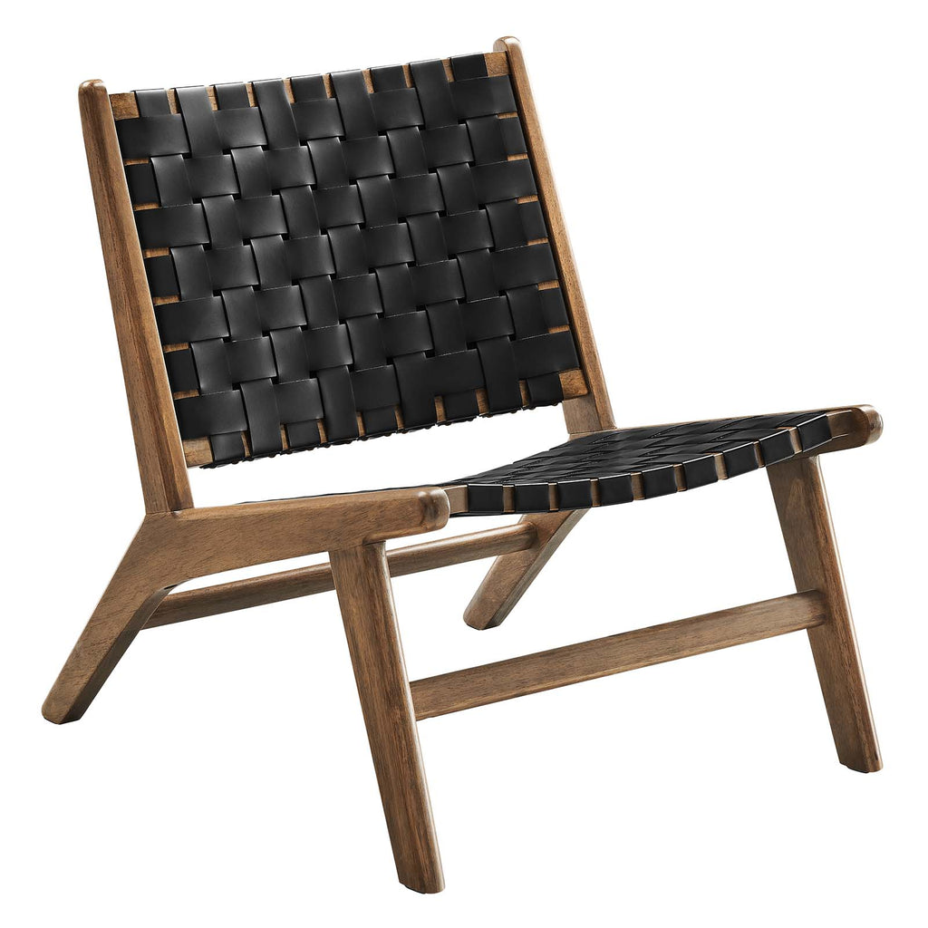 Saorise Wood Accent Lounge Chair