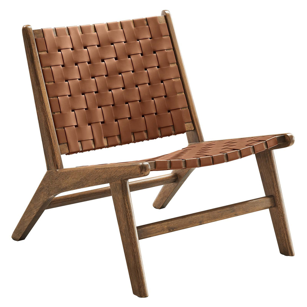 Saorise Wood Accent Lounge Chair