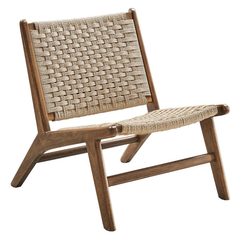 Saorise Wood Accent Lounge Chair