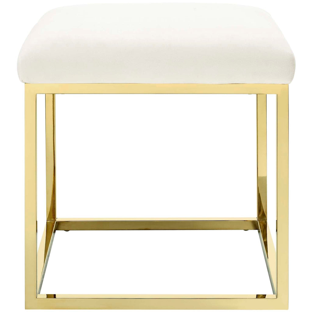 Anticipate Ottoman in Gold Ivory