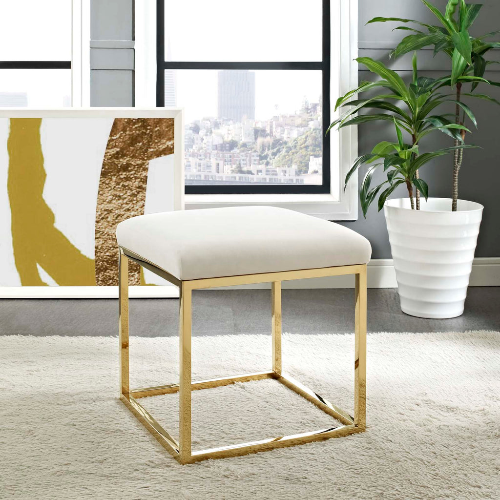 Anticipate Ottoman in Gold Ivory