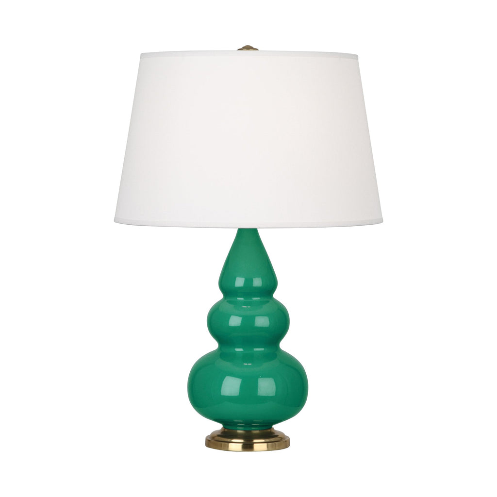 Emerald Small Triple Gourd Accent Lamp-Style Number EG30X