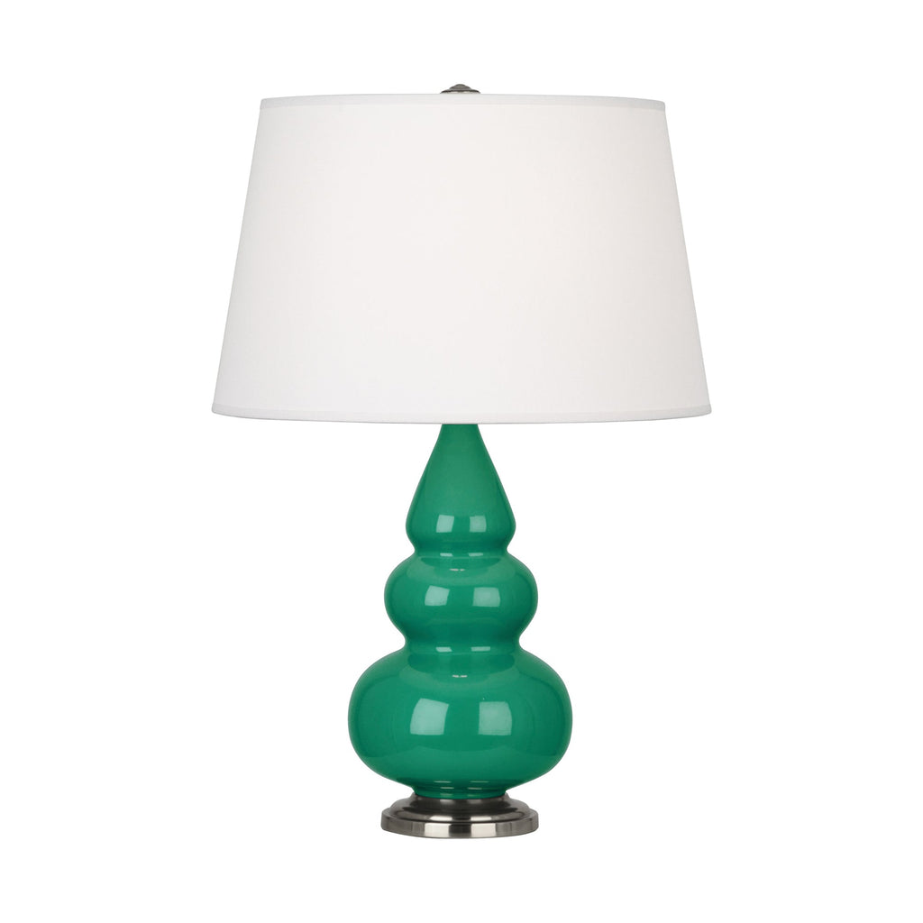 Emerald Small Triple Gourd Accent Lamp-Style Number EG32X