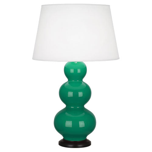 Emerald Triple Gourd Table Lamp-Style Number EG41X