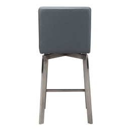 Giro Swivel Counter Stool, Grey