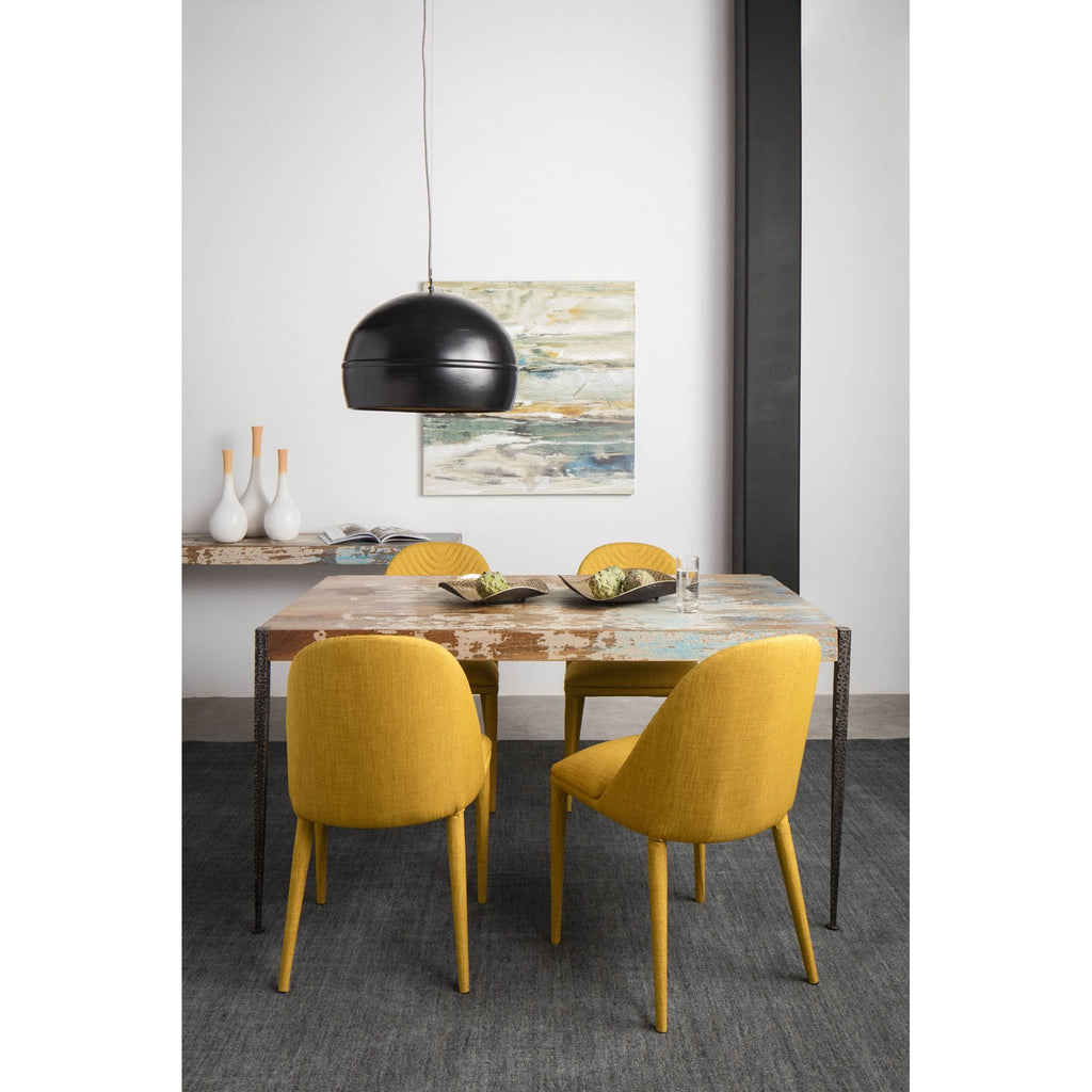 Libby Dining Chair, Yellow, Set of 2