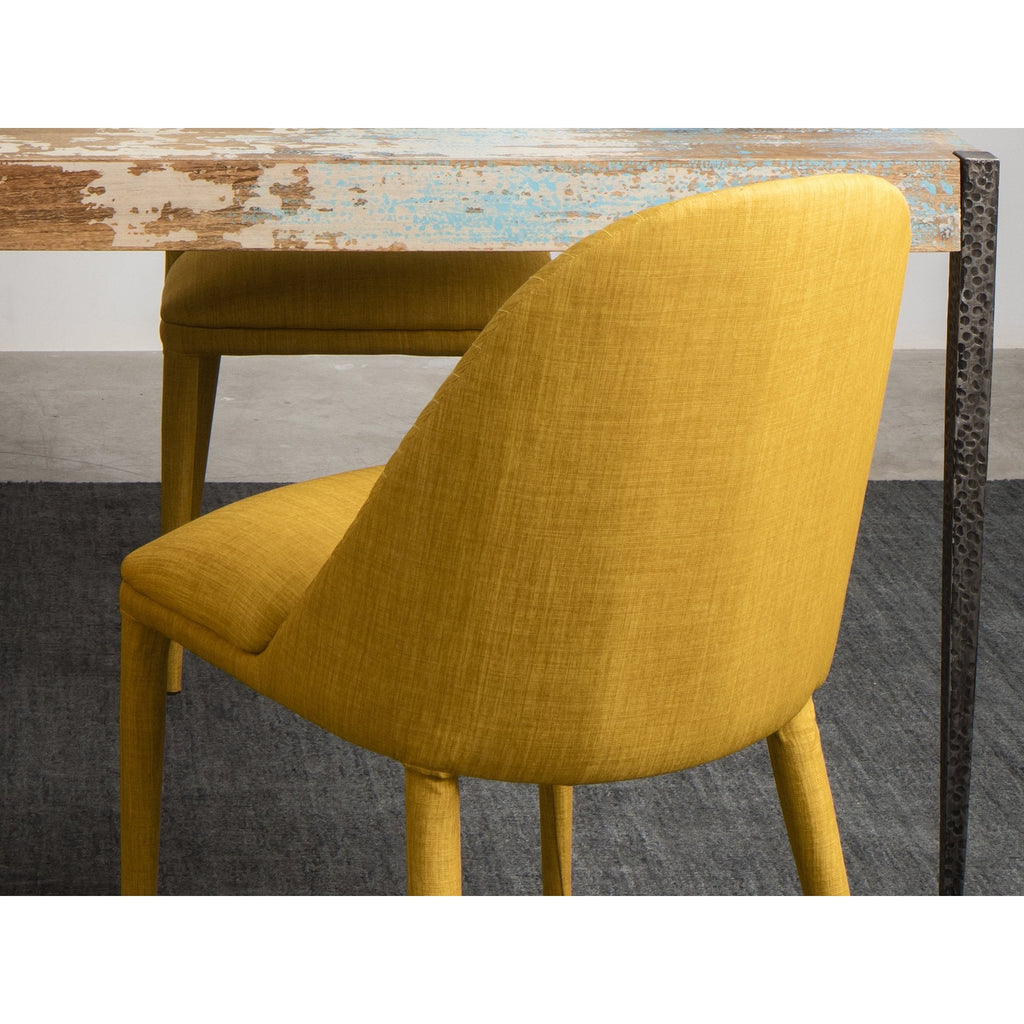 Libby Dining Chair, Yellow, Set of 2