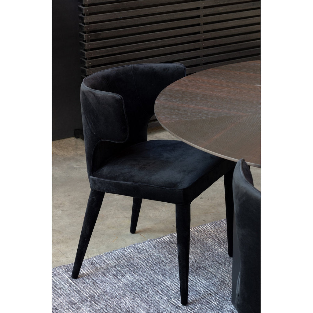 Jennaya Dining Chair, Black