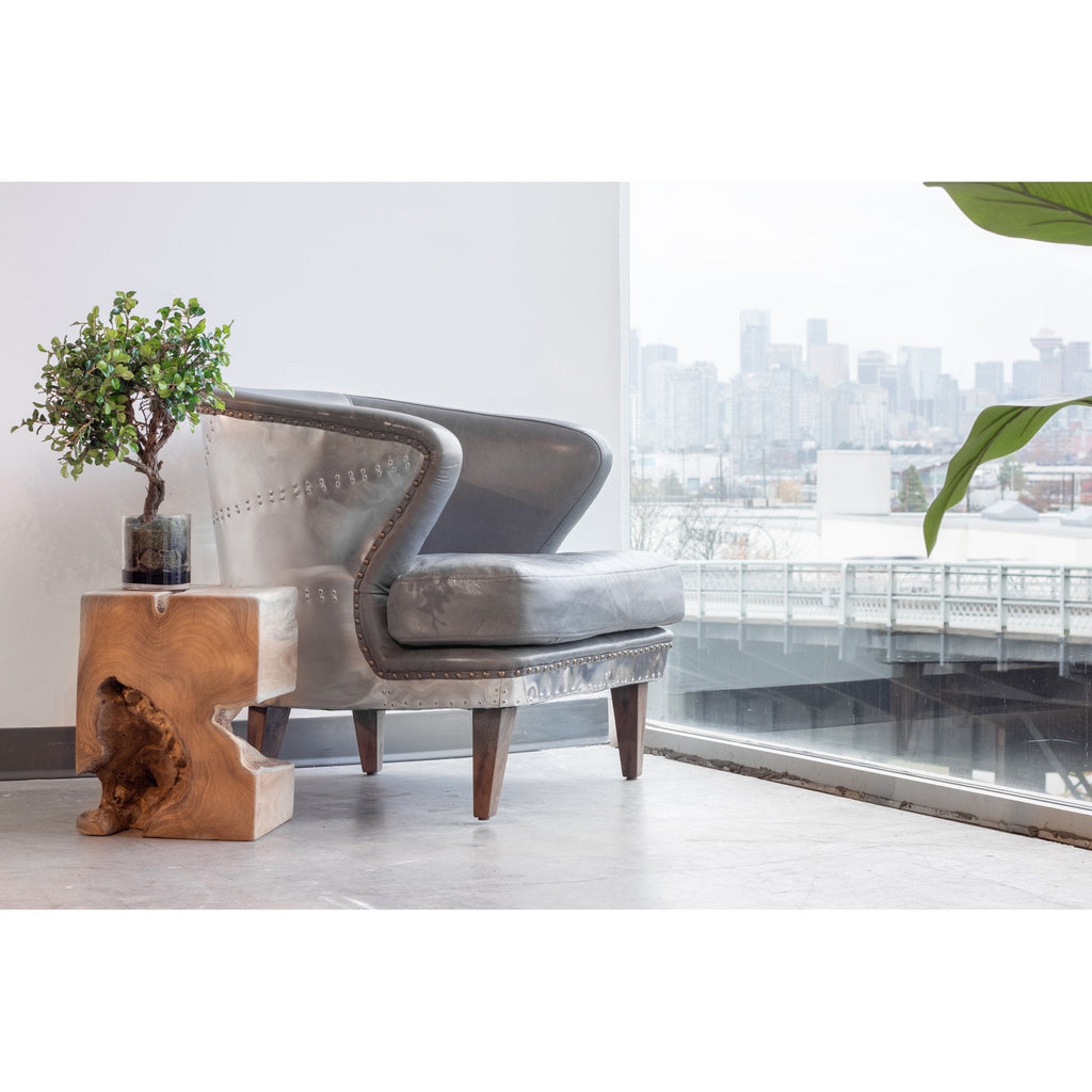 Teak Wood End Table