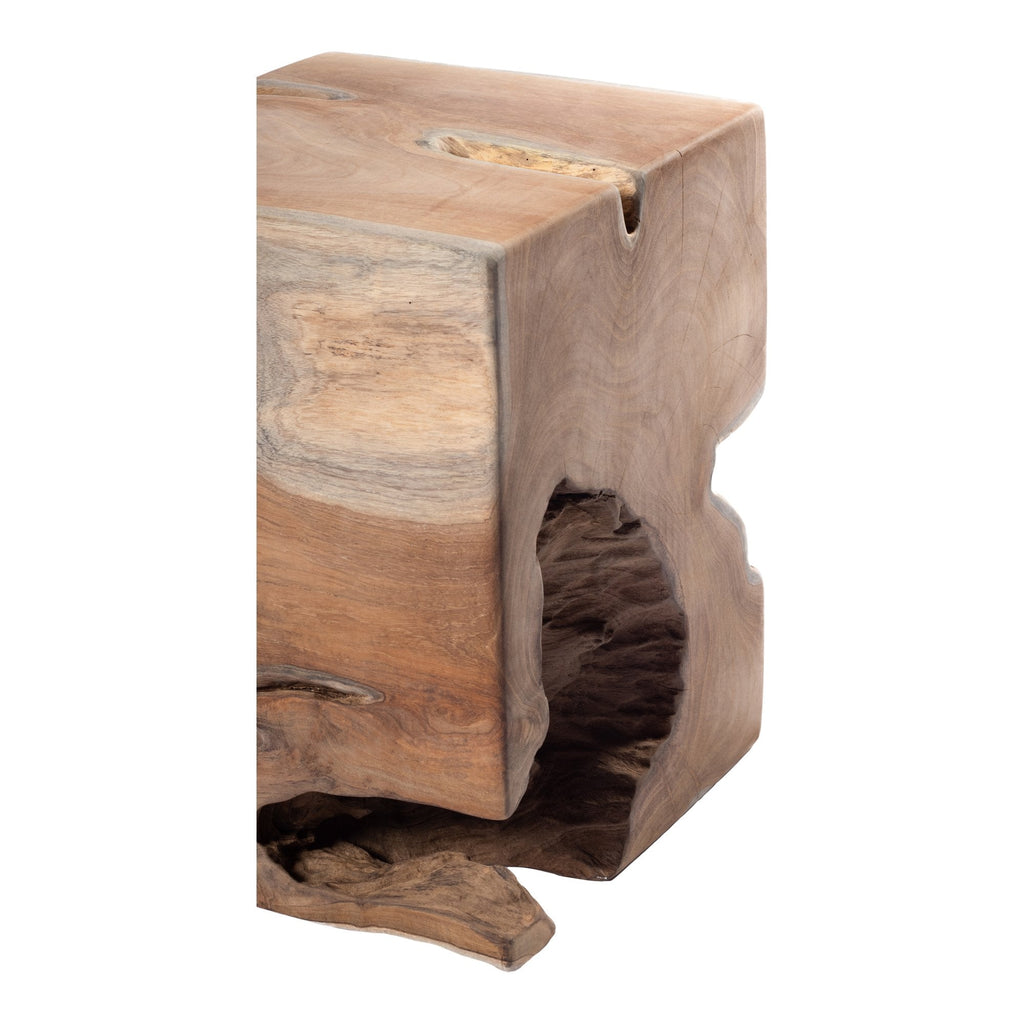 Teak Wood End Table