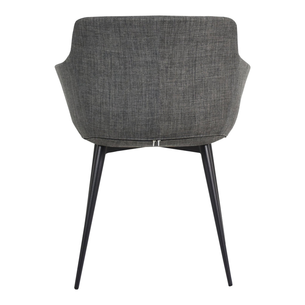 Ronda Armchair, Grey, Set of 2