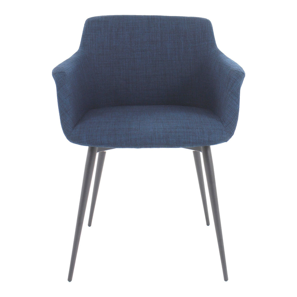 Ronda Armchair, Blue, Set of 2