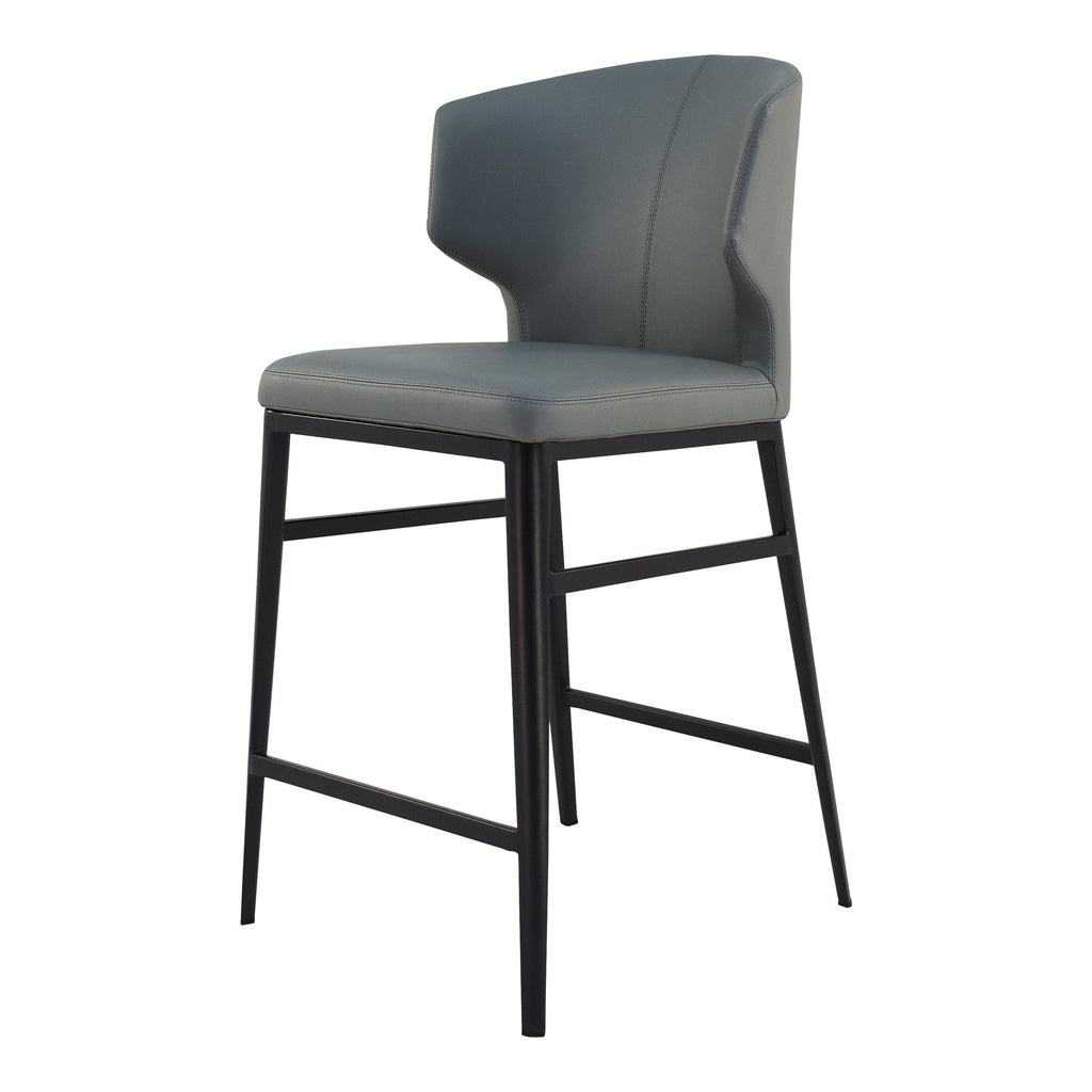 Delaney Counter Stool, Grey