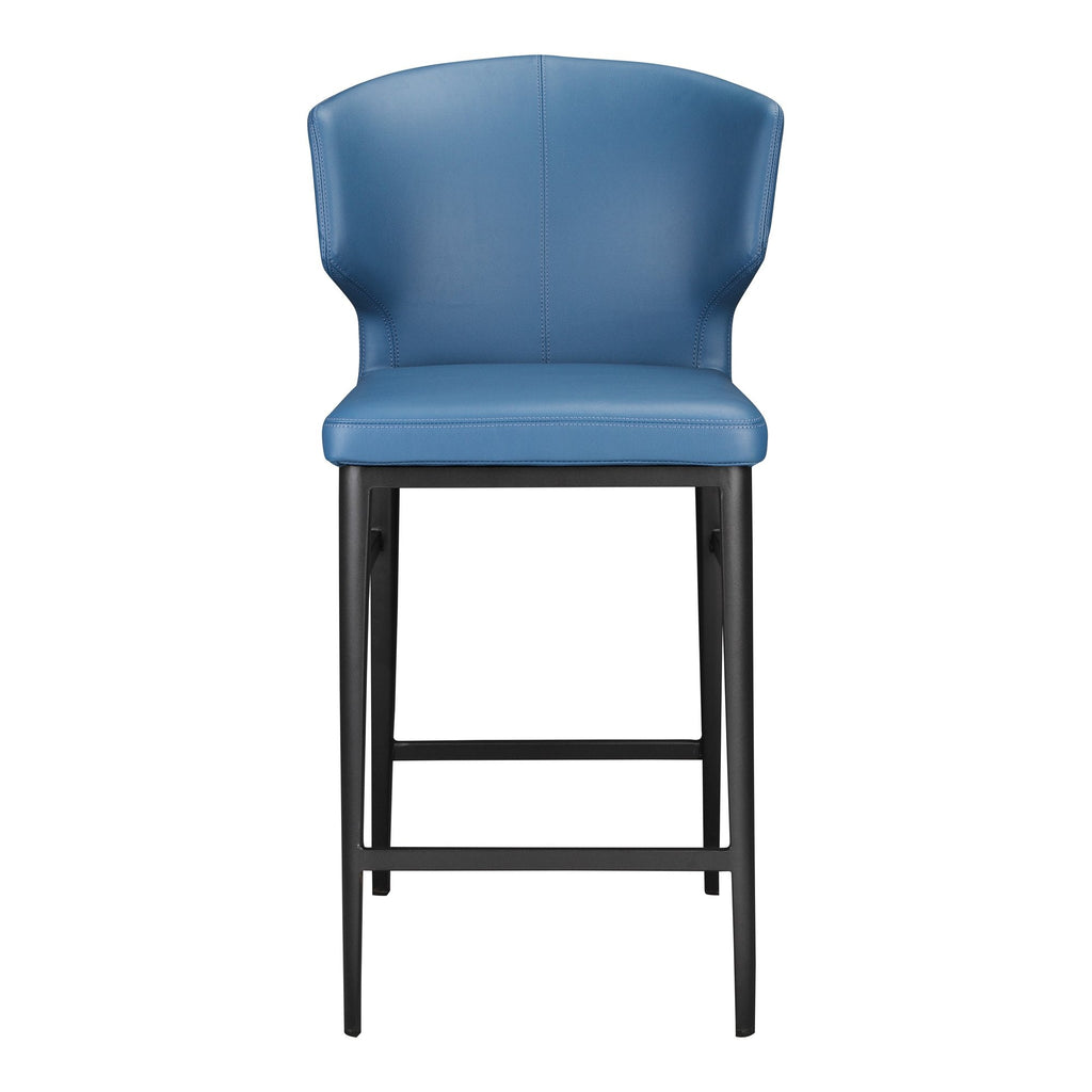 Delaney Counter Stool, Blue