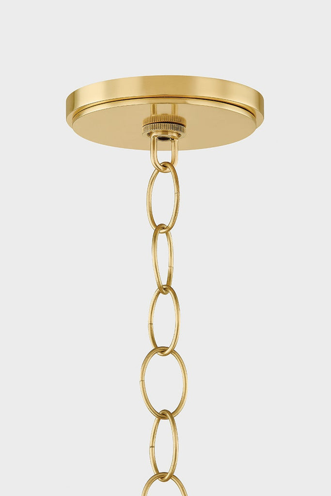 Eleanor Large Pendant, Aged Brass