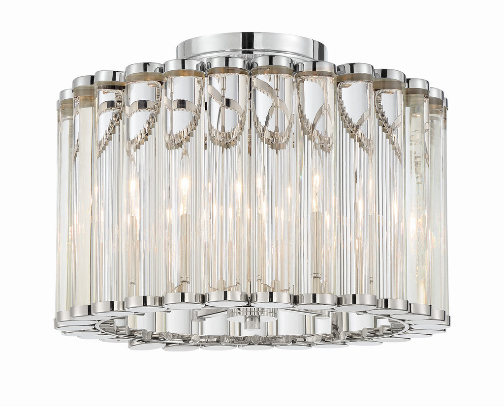 Libby Langdon Elliot 4 Light Semi Flush