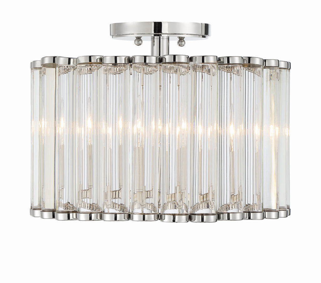 Libby Langdon Elliot 4 Light Semi Flush