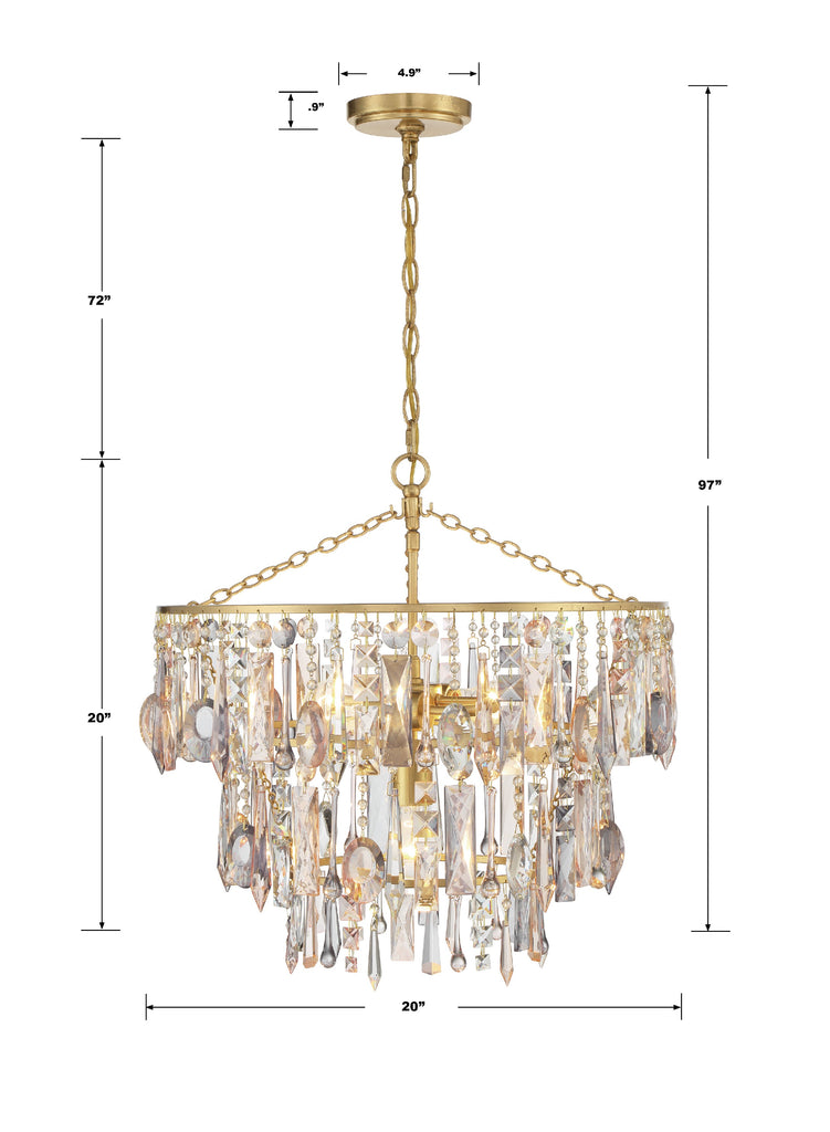 Elsa 3 Light Chandelier