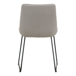 Villa Dining Chair, Grey, Set of 2