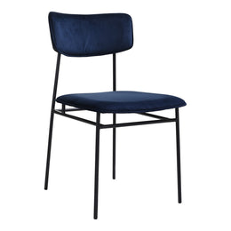Sailor Dining Chair, Blue, Set of 2