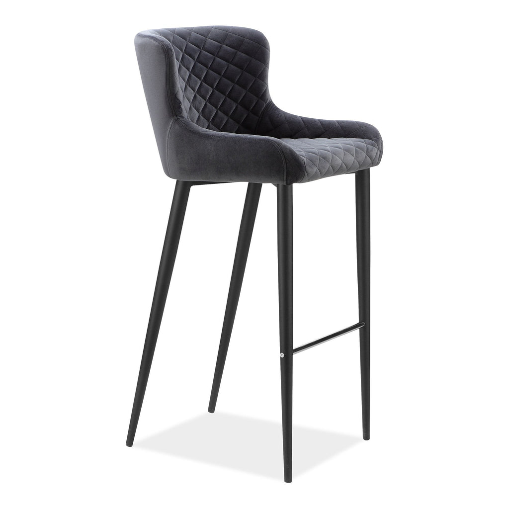 Etta Counter Stool, Grey