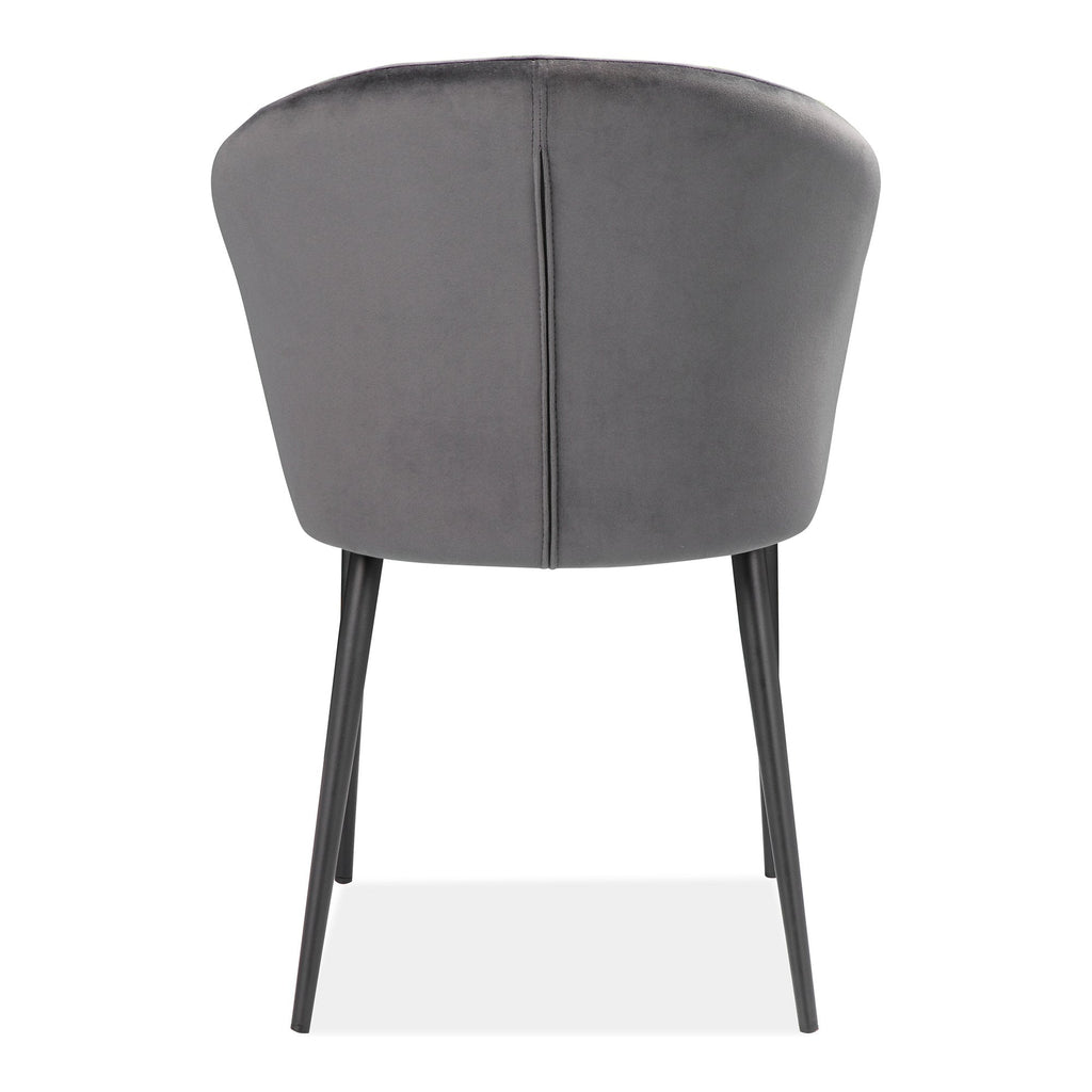 Mags Dining Chair Dark Grey, Set of 2