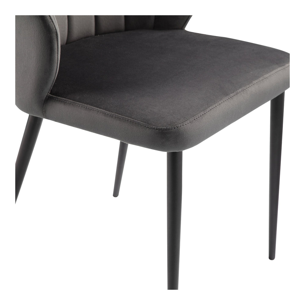 Mags Dining Chair Dark Grey, Set of 2