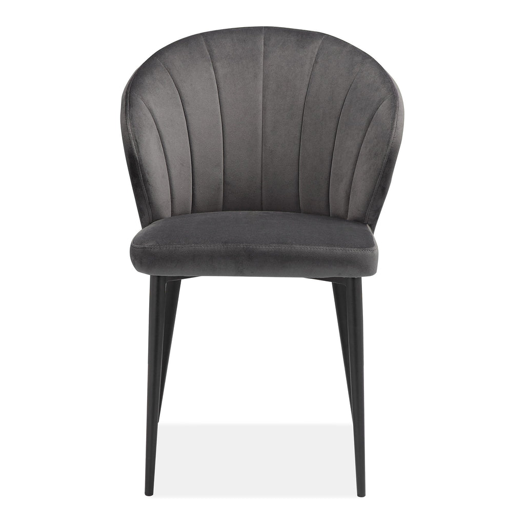 Mags Dining Chair Dark Grey, Set of 2